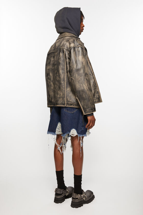 (image for) Incomparable Distressed denim shorts - Super baggy fit